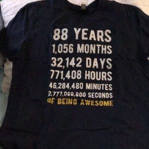 Birthday T-Shirt for 88 Year old !